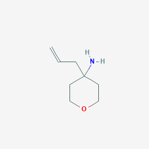 4-(Prop-2-en-1-yl)oxan-4-amine