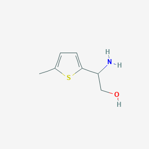 2-Amino-2-(5-methylthiophen-2-yl)ethan-1-ol