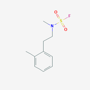 N-Methyl-N-[2-(2-methylphenyl)ethyl]sulfamoyl fluoride