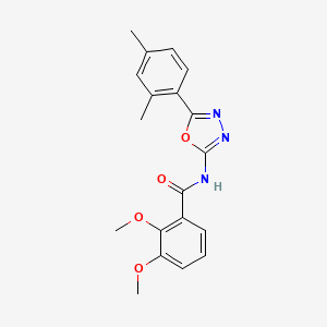 N-(5-(2,4-dimethylphenyl)-1,3,4-oxadiazol-2-yl)-2,3-dimethoxybenzamide