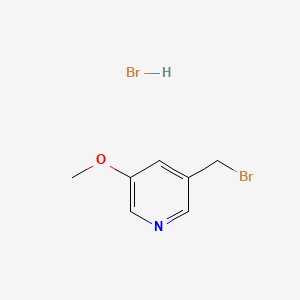 3-(Bromomethyl)-5-methoxypyridine hydrobromide