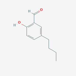 molecular formula C11H14O2 B2605584 5-丁基-2-羟基苯甲醛 CAS No. 77635-19-9