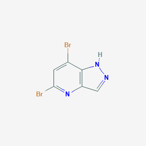 5,7-Dibromo-1H-pyrazolo[4,3-b]pyridine