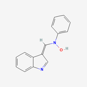 (Z)-N-((1H-indol-3-yl)methylene)aniline oxide