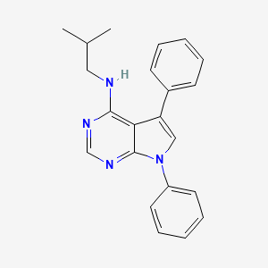 N-isobutyl-5,7-diphenyl-7H-pyrrolo[2,3-d]pyrimidin-4-amine