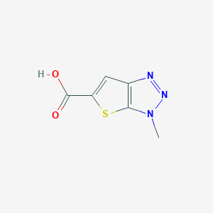 3-Methylthieno[2,3-d]triazole-5-carboxylic acid