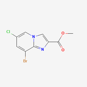 Methyl 8-bromo-6-chloroimidazo[1,2-A]pyridine-2-carboxylate