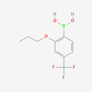 2-Propoxy-4-(trifluoromethyl)phenylboronic acid