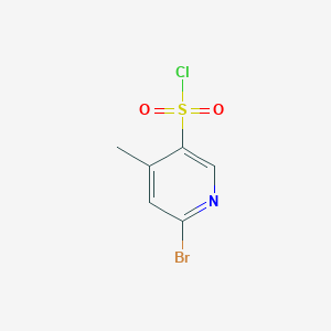 6-Bromo-4-methylpyridine-3-sulfonyl chloride