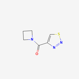 4-(Azetidine-1-carbonyl)-1,2,3-thiadiazole