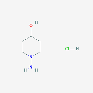 1-Aminopiperidin-4-ol hydrochloride