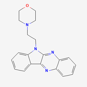 4-(2-Indolo[3,2-b]quinoxalin-6-ylethyl)morpholine