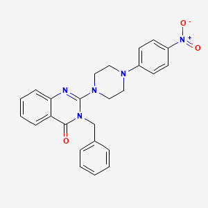 3-benzyl-2-[4-(4-nitrophenyl)piperazin-1-yl]quinazolin-4(3H)-one