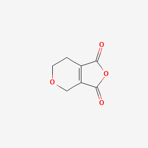 molecular formula C7H6O4 B2606068 6,7-dihydro-4H-furo[3,4-c]pyran-1,3-dione CAS No. 2171110-69-1