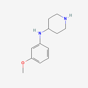 N-(3-methoxyphenyl)piperidin-4-amine