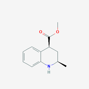 (+/-)-cis-2-Methyl-1,2,3,4-tetrahydro-quinoline-4-carboxylic acid methyl ester