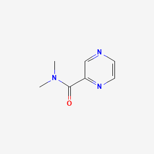 N,N-dimethylpyrazine-2-carboxamide