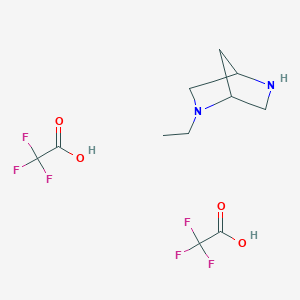 (1S,4S)-2-Ethyl-2,5-diaza-bicyclo[2.2.1]heptane di-trifluoro-acetic acid salt