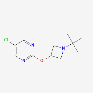 2-[(1-Tert-butylazetidin-3-yl)oxy]-5-chloropyrimidine
