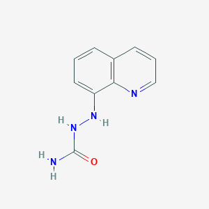 molecular formula C10H10N4O B2606146 2-喹啉-8-基肼基甲酰胺 CAS No. 14148-38-0