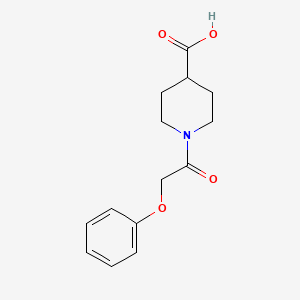 1-(Phenoxyacetyl)piperidine-4-carboxylic acid