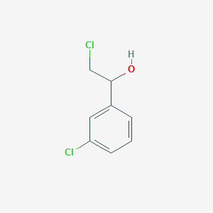 molecular formula C8H8Cl2O B026062 2-氯-1-(3-氯-苯基)-乙醇 CAS No. 106262-93-5