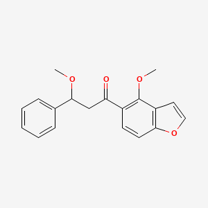 molecular formula C19H18O4 B2606258 Ovalitenin B CAS No. 64280-21-3