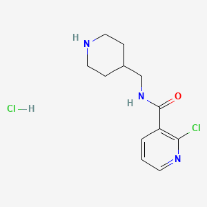 2-Chloro-N-(piperidin-4-ylmethyl)nicotinamide hydrochloride