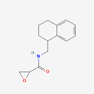 N-(1,2,3,4-Tetrahydronaphthalen-1-ylmethyl)oxirane-2-carboxamide