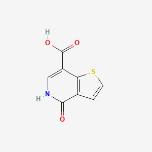 Thieno[3,2-c]pyridine-7-carboxylic acid, 4,5-dihydro-4-oxo-
