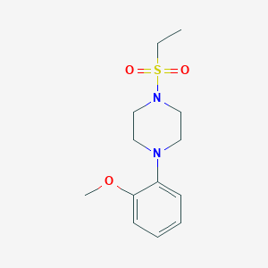 1-(Ethylsulfonyl)-4-(2-methoxyphenyl)piperazine