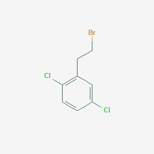 molecular formula C8H7BrCl2 B2606487 2-(2-溴乙基)-1,4-二氯苯 CAS No. 40173-98-6