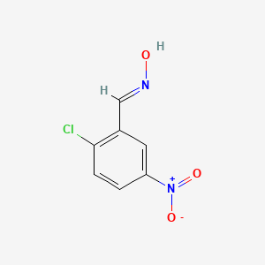 molecular formula C7H5ClN2O3 B2606491 2-Chloro-5-nitrobenzaldehyde oxime CAS No. 89692-57-9