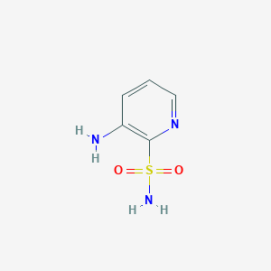molecular formula C5H7N3O2S B2606651 3-Aminopyridine-2-sulfonamide CAS No. 94527-46-5