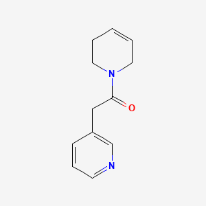 2-(Pyridin-3-yl)-1-(1,2,3,6-tetrahydropyridin-1-yl)ethan-1-one