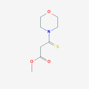 B026067 Methyl 3-morpholin-4-yl-3-sulfanylidenepropanoate CAS No. 19813-35-5