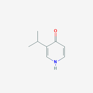molecular formula C8H11NO B2606720 3-Isopropylpyridin-4-OL CAS No. 1243373-60-5