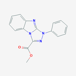 Methyl 3-phenyl-[1,2,4]triazolo[4,3-a]benzimidazole-1-carboxylate