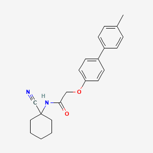 N-(1-cyanocyclohexyl)-2-[4-(4-methylphenyl)phenoxy]acetamide