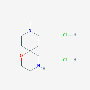 9-Methyl-1-oxa-4,9-diazaspiro[5.5]undecane dihydrochloride