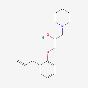 molecular formula C17H25NO2 B2606890 1-(2-Allyl-phenoxy)-3-piperidin-1-yl-propan-2-ol CAS No. 391219-51-5