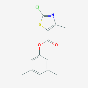 (3,5-Dimethylphenyl) 2-chloro-4-methyl-1,3-thiazole-5-carboxylate