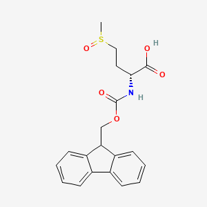 molecular formula C20H21NO5S B2607016 Fmoc-D-Met(O)-OH CAS No. 2410250-48-3; 76265-70-8