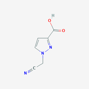 1-(cyanomethyl)-1H-pyrazole-3-carboxylic acid