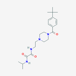 N-{2-[4-(4-tert-butylbenzoyl)-1-piperazinyl]ethyl}-N'-isopropylethanediamide