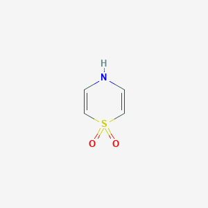 molecular formula C4H5NO2S B2607270 4H-1,4-噻嗪 1,1-二氧化物 CAS No. 40263-61-4