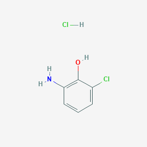 molecular formula C6H7Cl2NO B2607303 2-Amino-6-chlorophenol hydrochloride CAS No. 126892-07-7