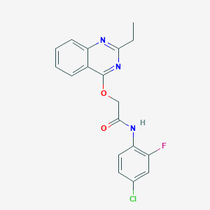 N-(4-isopropylphenyl)-2-methyl-3-[(4-oxo-2,3,4,5-tetrahydro-1,5-benzothiazepin-7-yl)sulfonyl]propanamide
