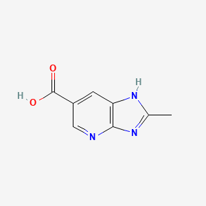 2-methyl-1H-imidazo[4,5-b]pyridine-6-carboxylic acid