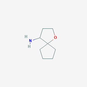 1-Oxaspiro[4.4]nonan-4-amine